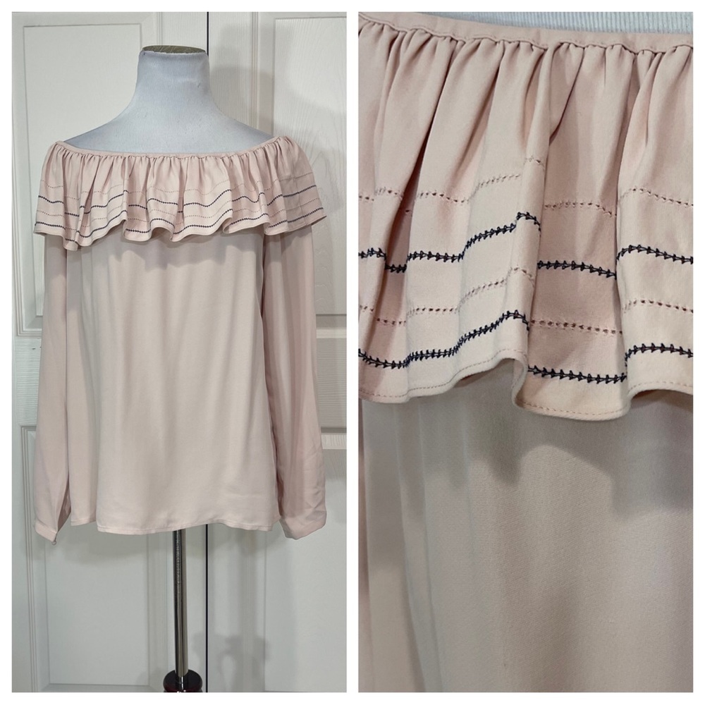 Club Monaco off shoulder top